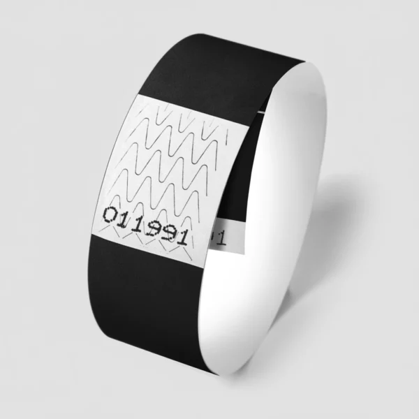 Pulseras Tyvek Superband negro
