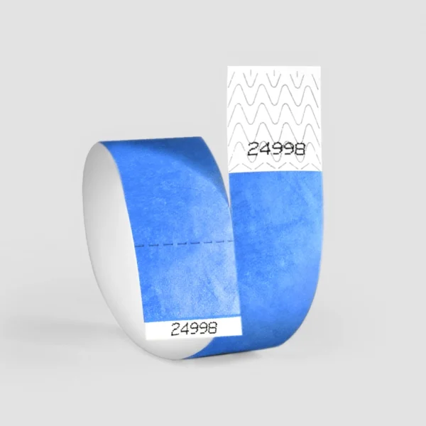 Pulseras Tyvek Superband Azul