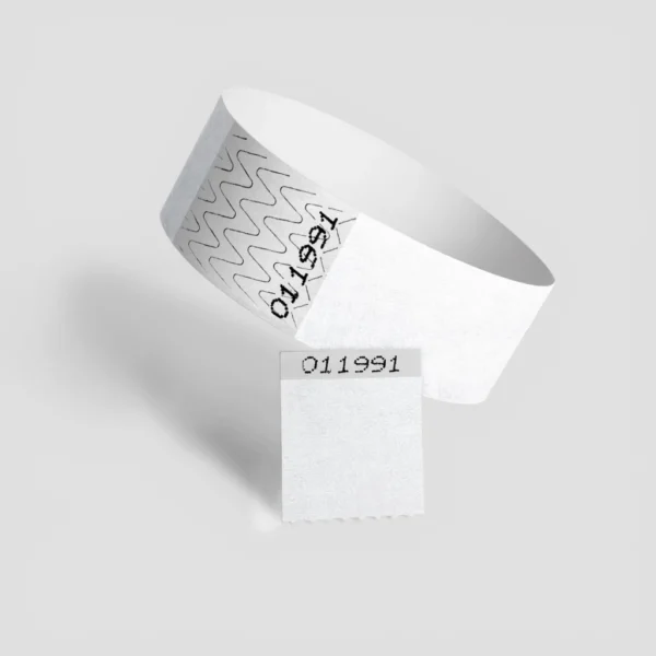 Pulseras Tyvek Superband blanco